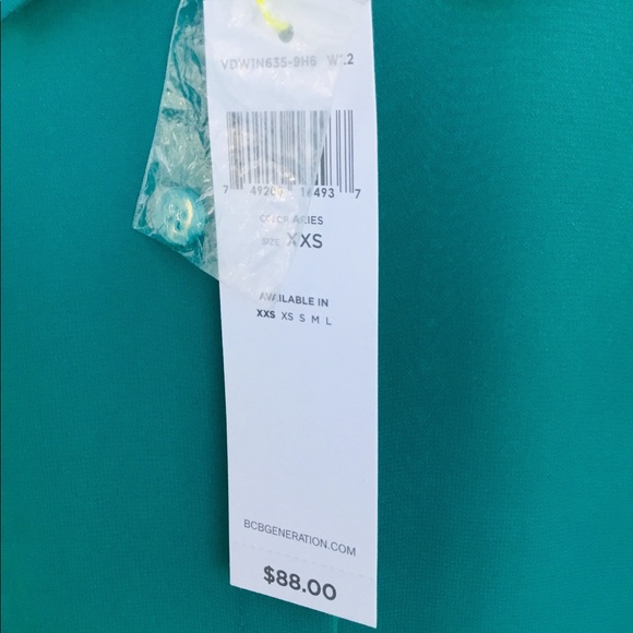 Sheer Button Down Blouse NWT BCBGeneration XXS - Picture 4 of 6